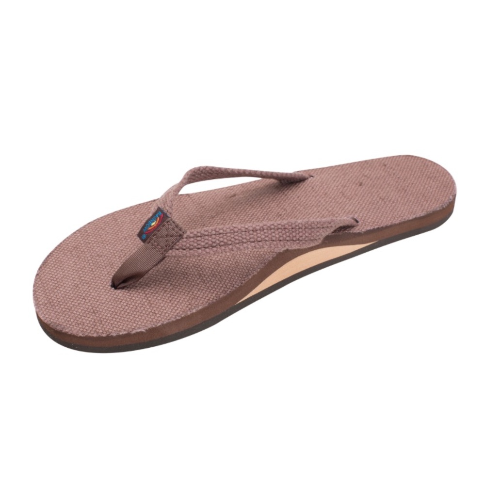RAINBOW FLIP FLOPS-HEMP